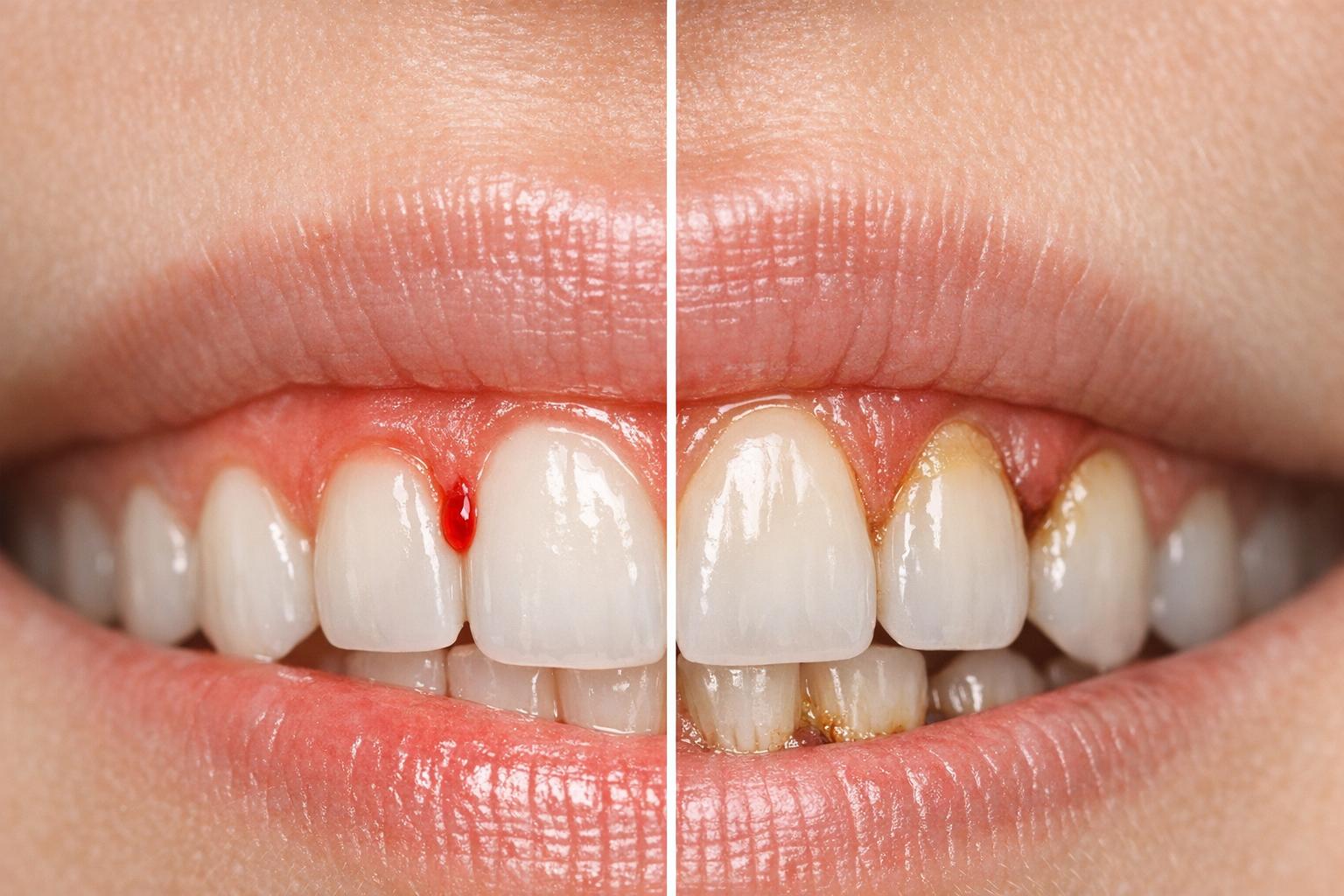 Gingivitis vs. Parodontitis: Unterschiede und warum das wichtig ist